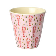 Melamin Becher "Pink Lobster" - M (Pink)