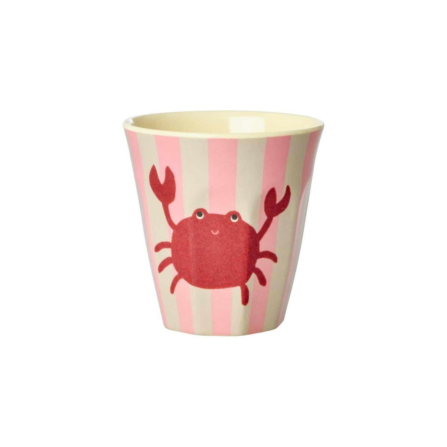 Melamin Becher "Coral Ocean" im 6er-Set - S (Bunt)