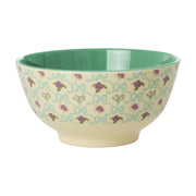 Melaminschale "Bow and Bouquet" - M (Creme)