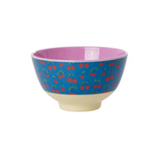 Melaminschale "Cherry Love" - S (Blau)