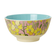 Melaminschale "Daffodils" - M (Gelb) Rice