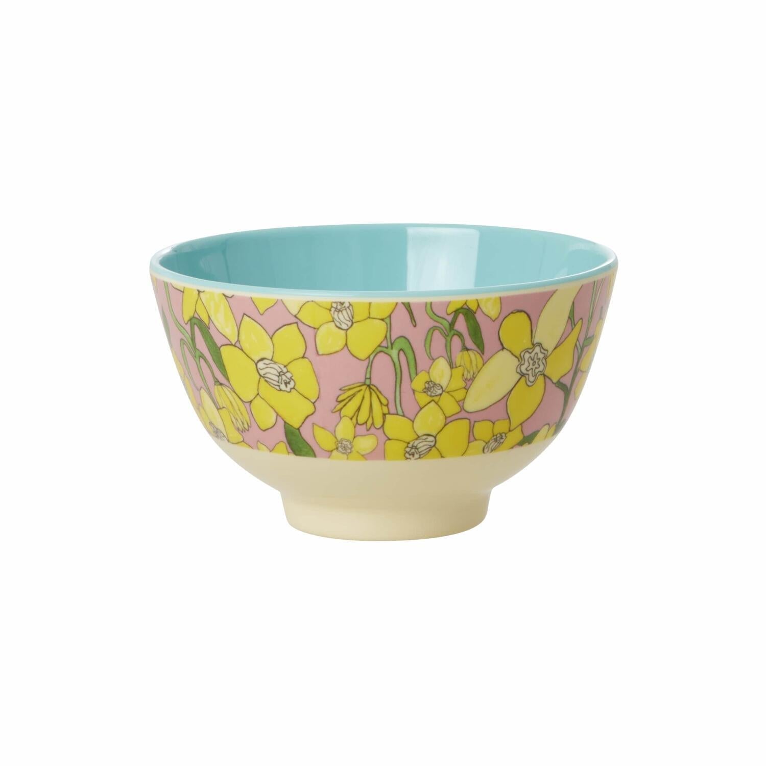 Melaminschale "Daffodils" - S (Gelb) Rice