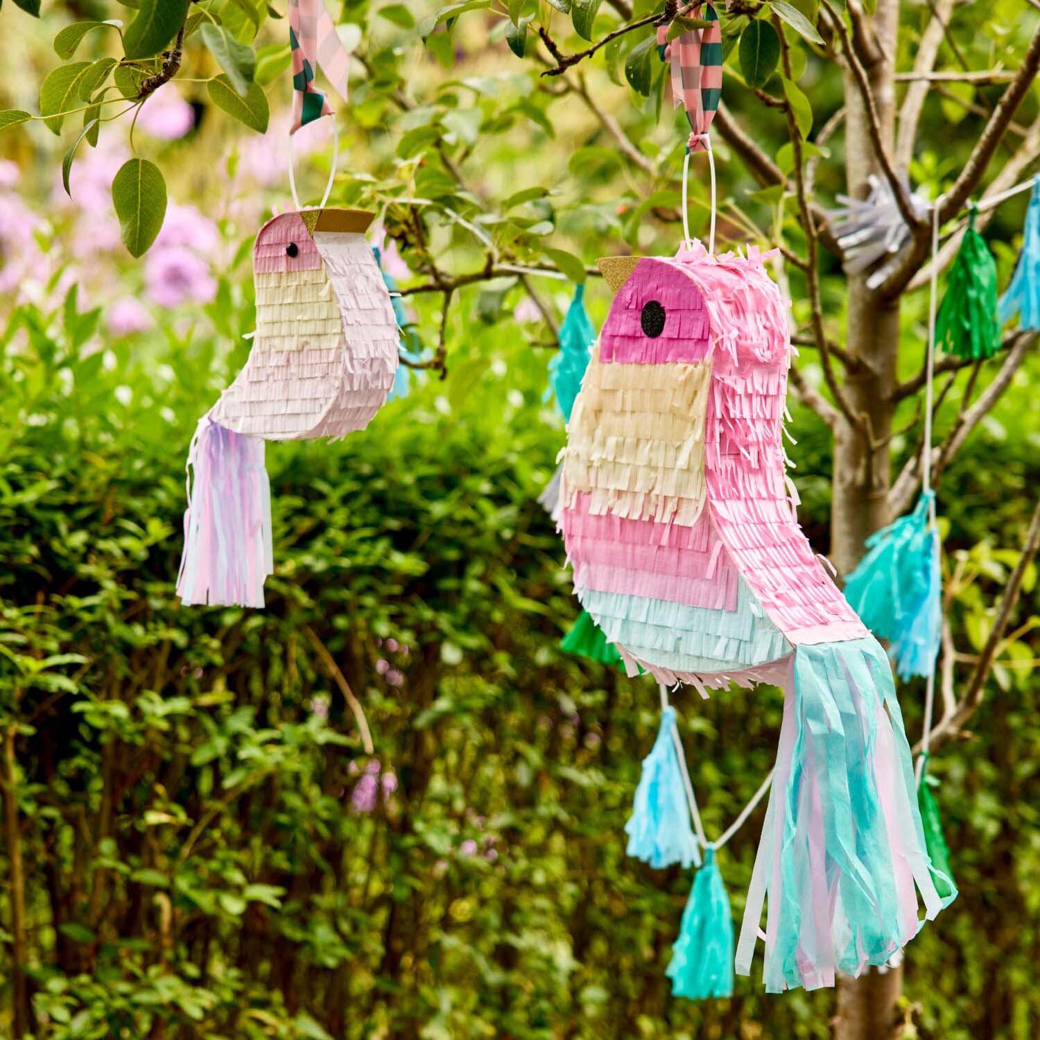 Pinata "Bird" - L (Bunt)