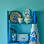 Melamin Schale "Shark/Hai" - Medium (Blau)