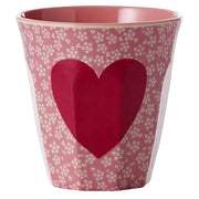 Melamin Becher "Vintage Heart"