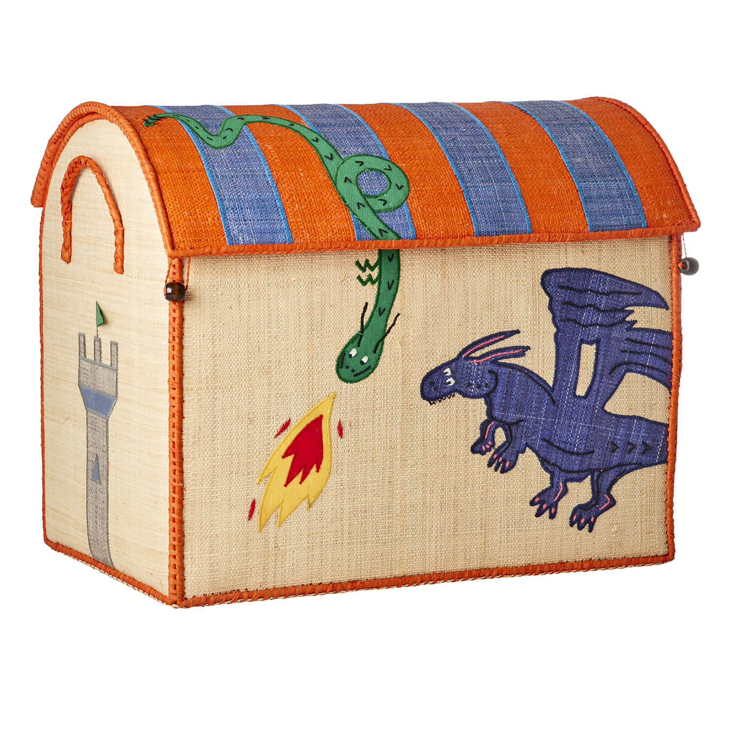 Spielzeugkiste "Dragon" - L (Bunt)