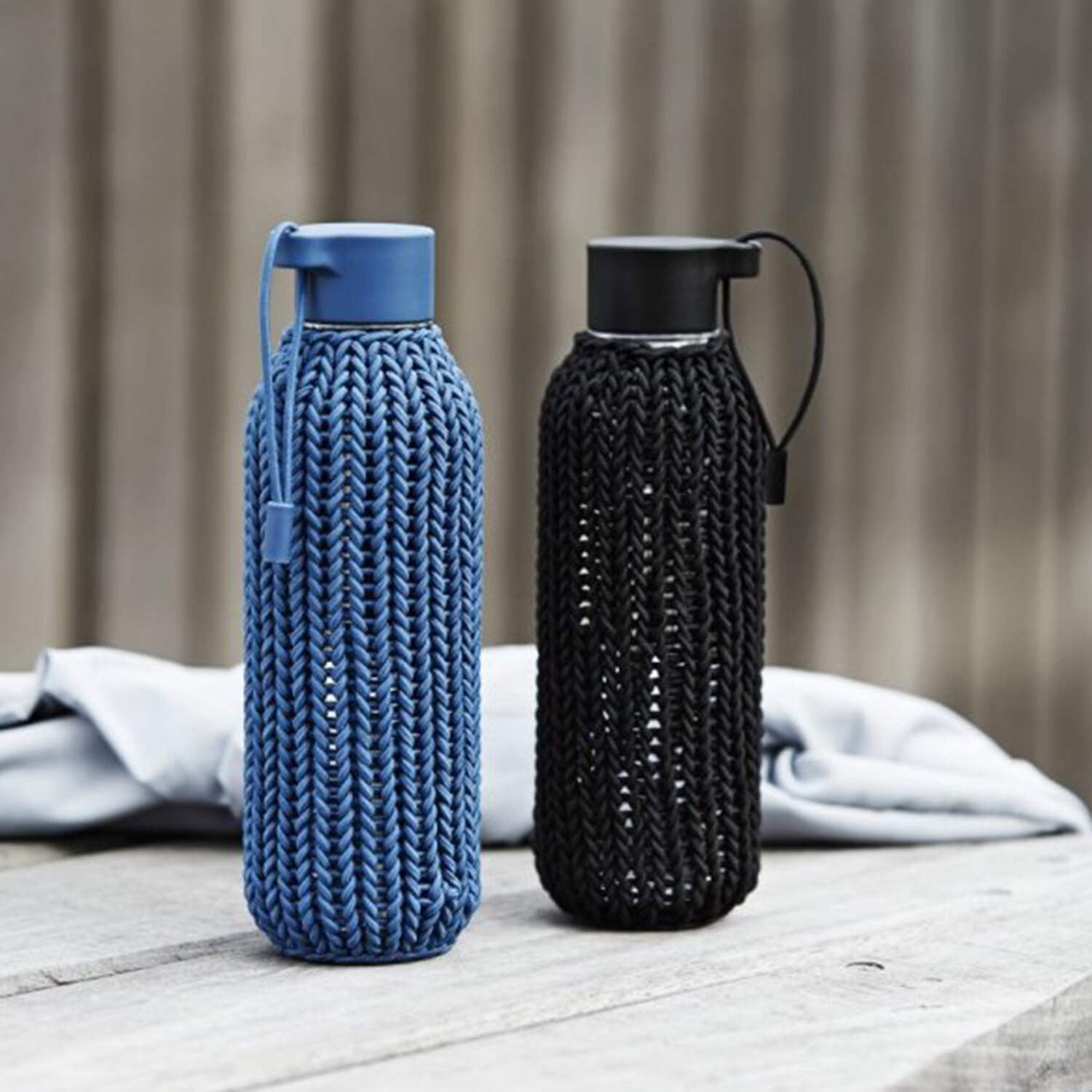 Trinkflasche "Catch-It" - 0,6 l (Blau)