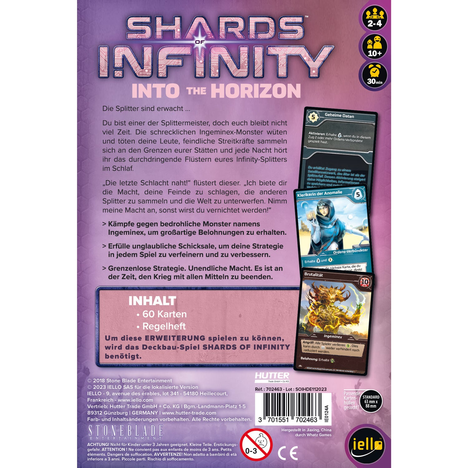 Shards of Infinity - Into the Horizon