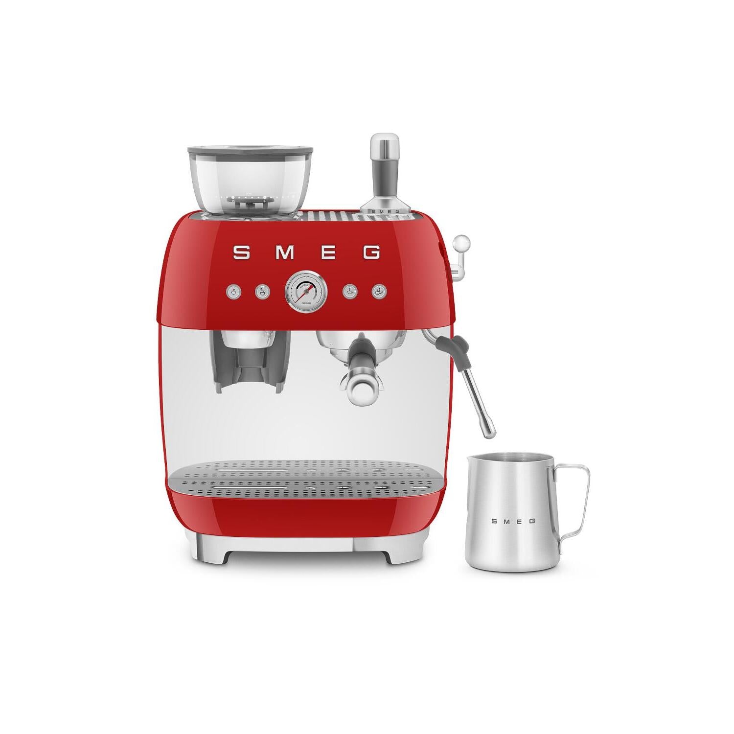 smeg Espresso-Kaffeemaschine "50's Retro Style" (Rot)