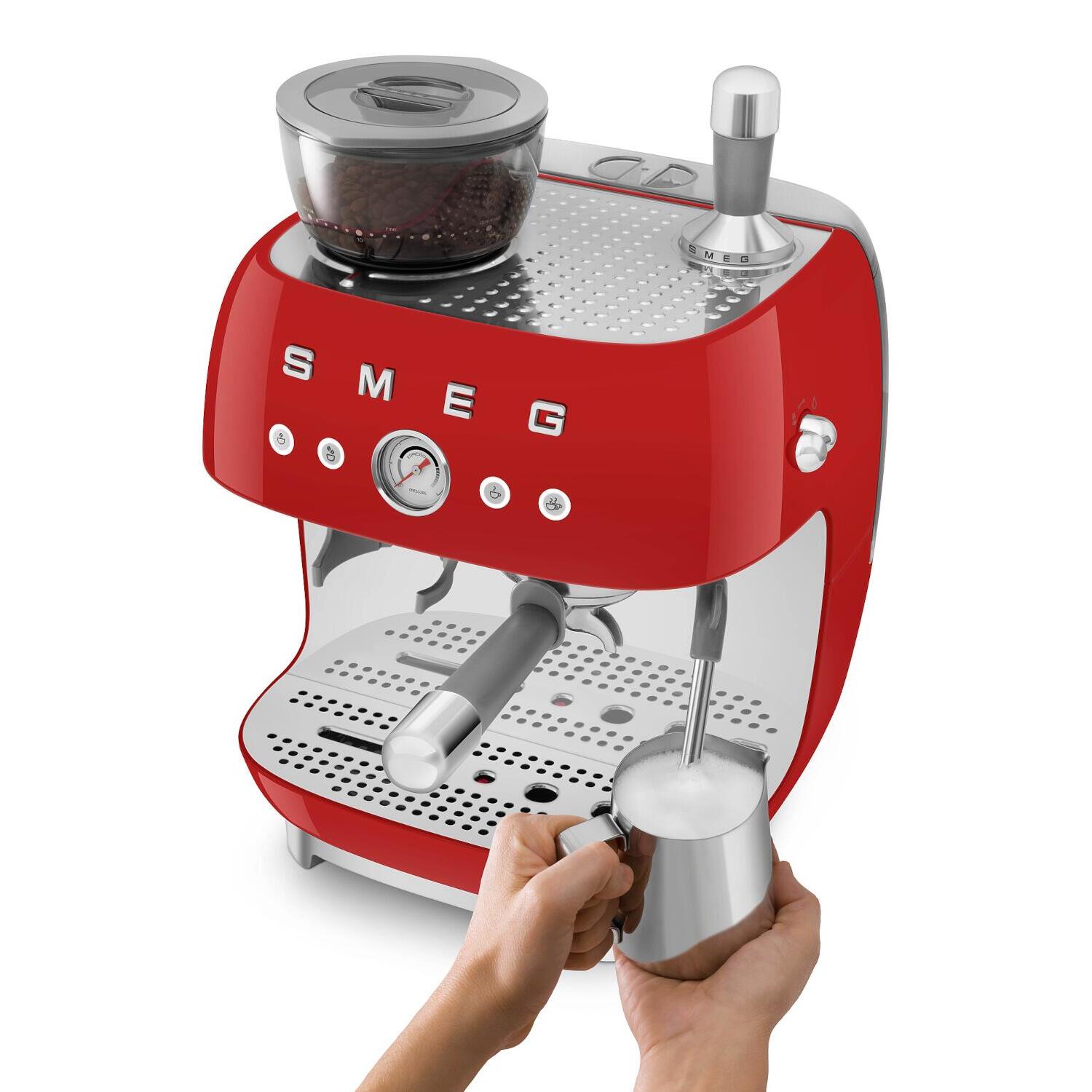 smeg Espresso-Kaffeemaschine "50's Retro Style" (Rot)