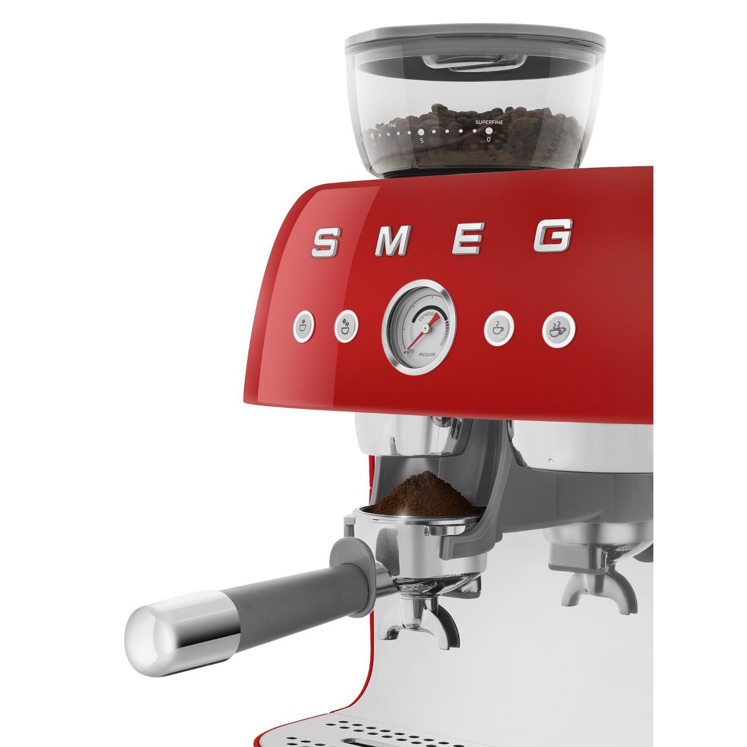 smeg Espresso-Kaffeemaschine "50's Retro Style" (Rot)