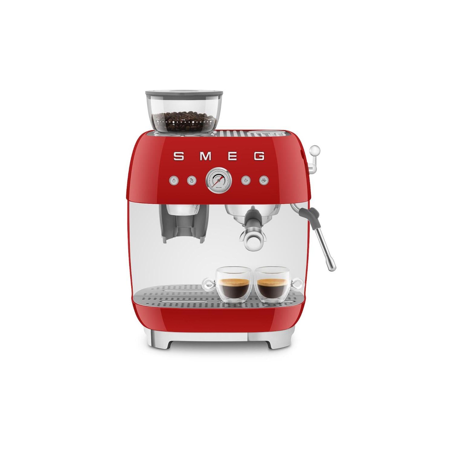 smeg Espresso-Kaffeemaschine "50's Retro Style" (Rot)