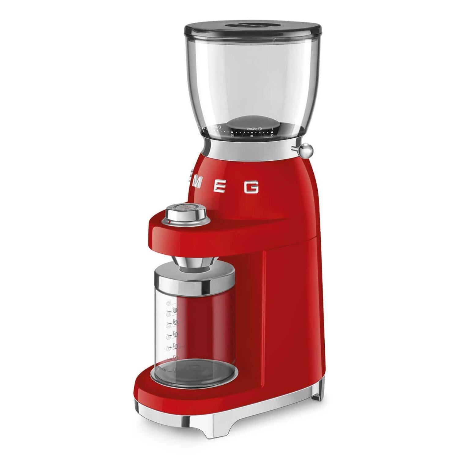 smeg Kaffeemühle "50's Retro Style" - 15x22x38,5 cm (Rot)