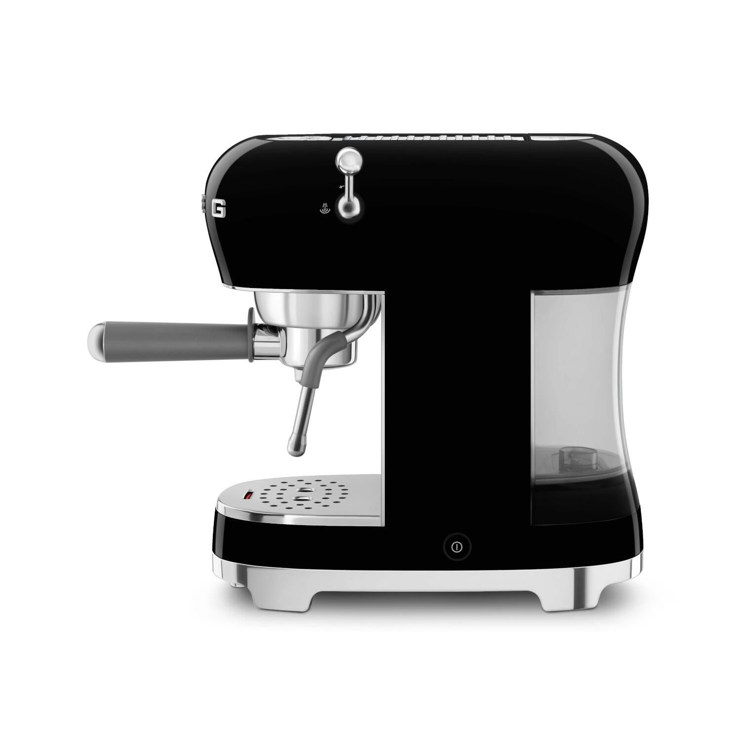 smeg Espresso-Kaffeemaschine "50's Retro Style" - 14,9x32,9x33 cm (Schwarz)