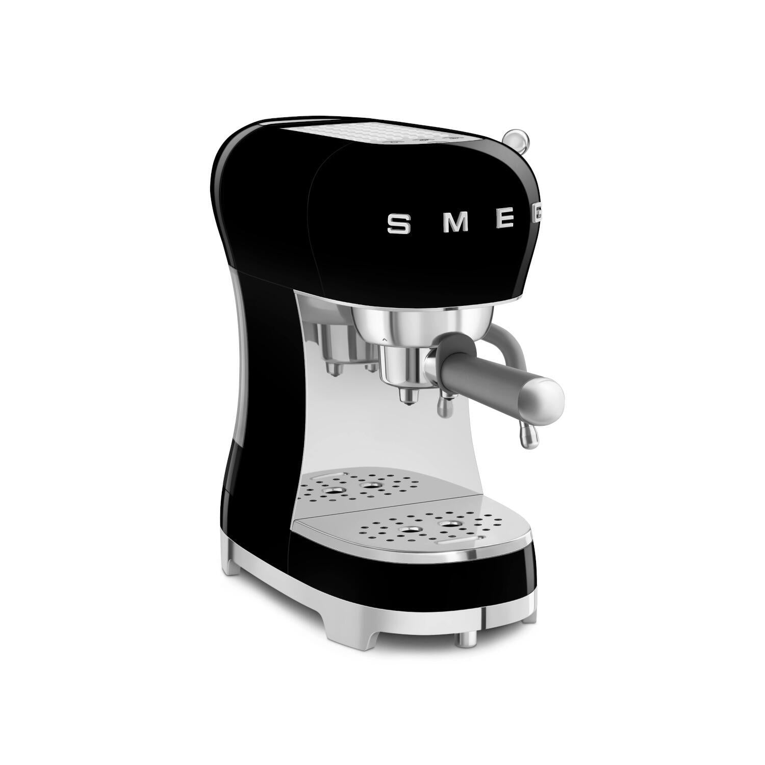 smeg Espresso-Kaffeemaschine "50's Retro Style" - 14,9x32,9x33 cm (Schwarz)