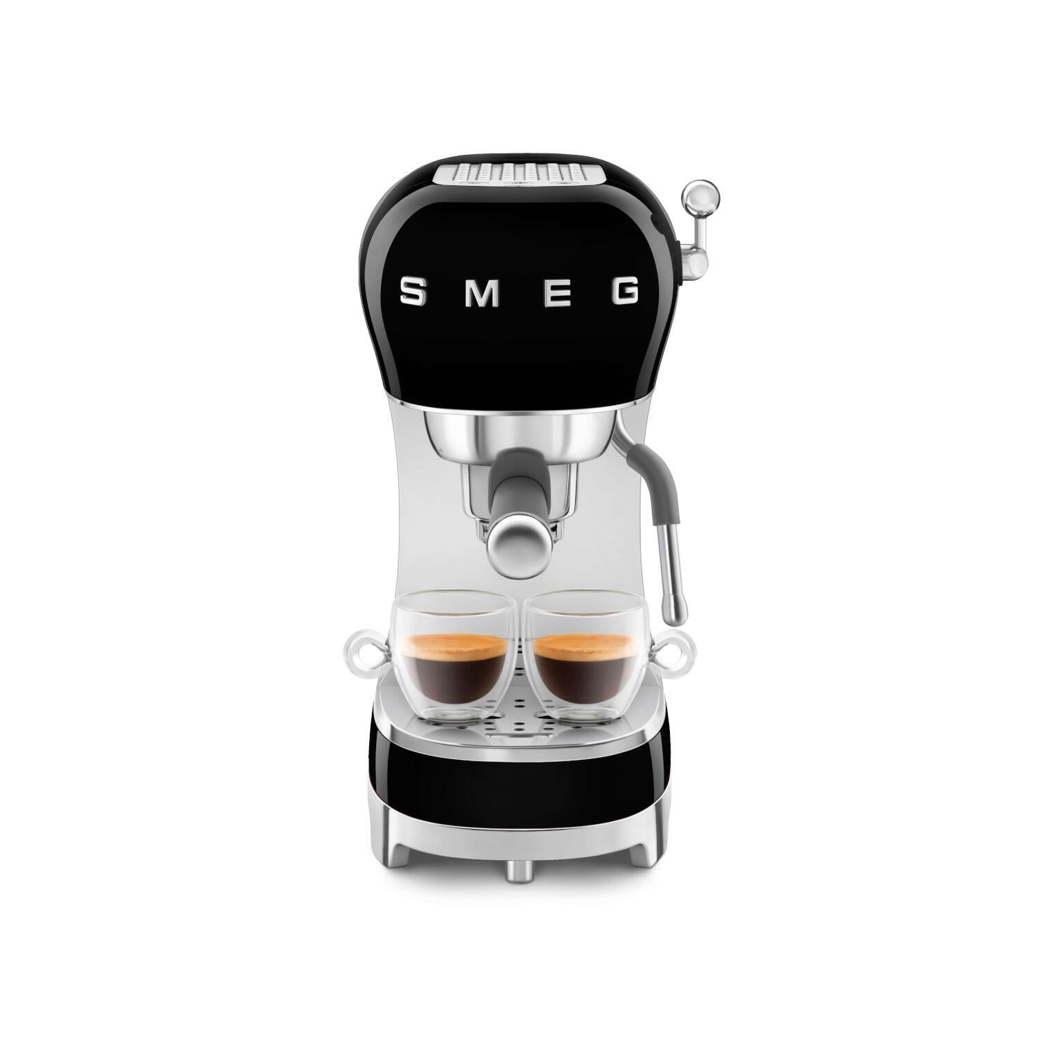 smeg Espresso-Kaffeemaschine "50's Retro Style" - 14,9x32,9x33 cm (Schwarz)