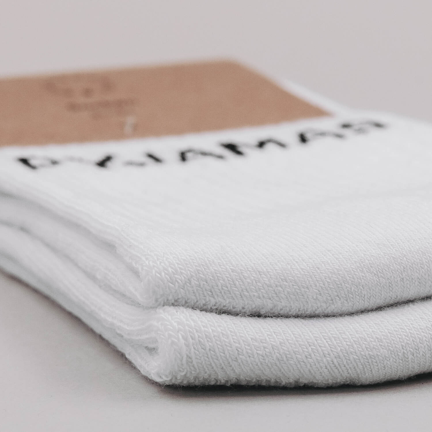 Socken "Pyjamas all day" (Weiß)