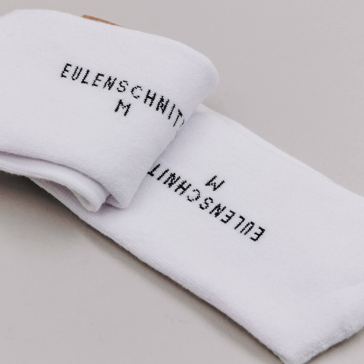 Socken "Pyjamas all day" (Weiß)