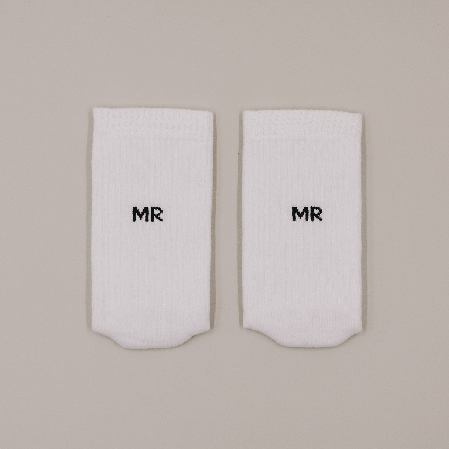 Socken "Mr" (Weiß)