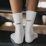 Kids Socken "Easy Peasy" (Weiß)