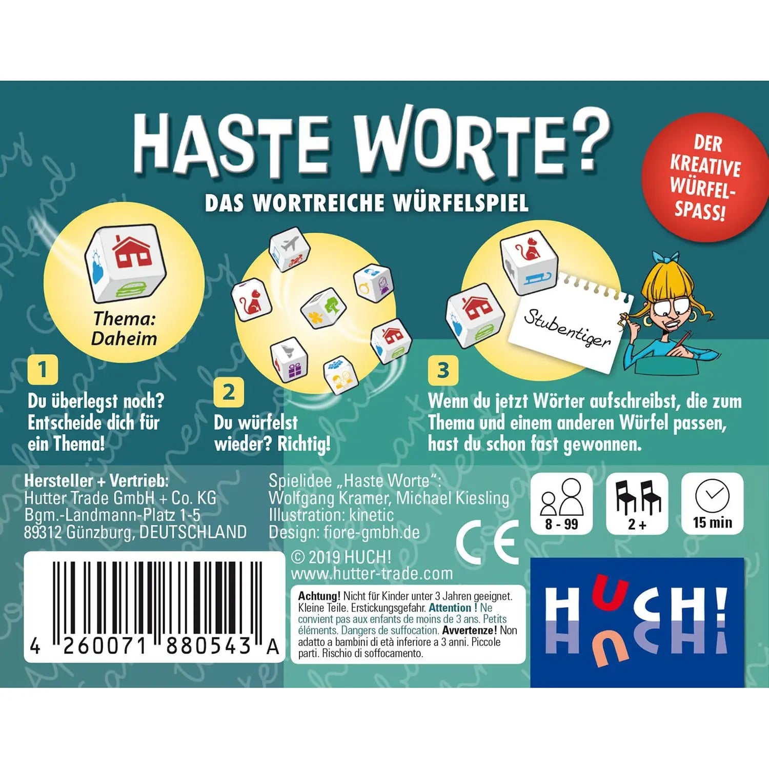 Haste Worte - das wortreiche Würfelspiel