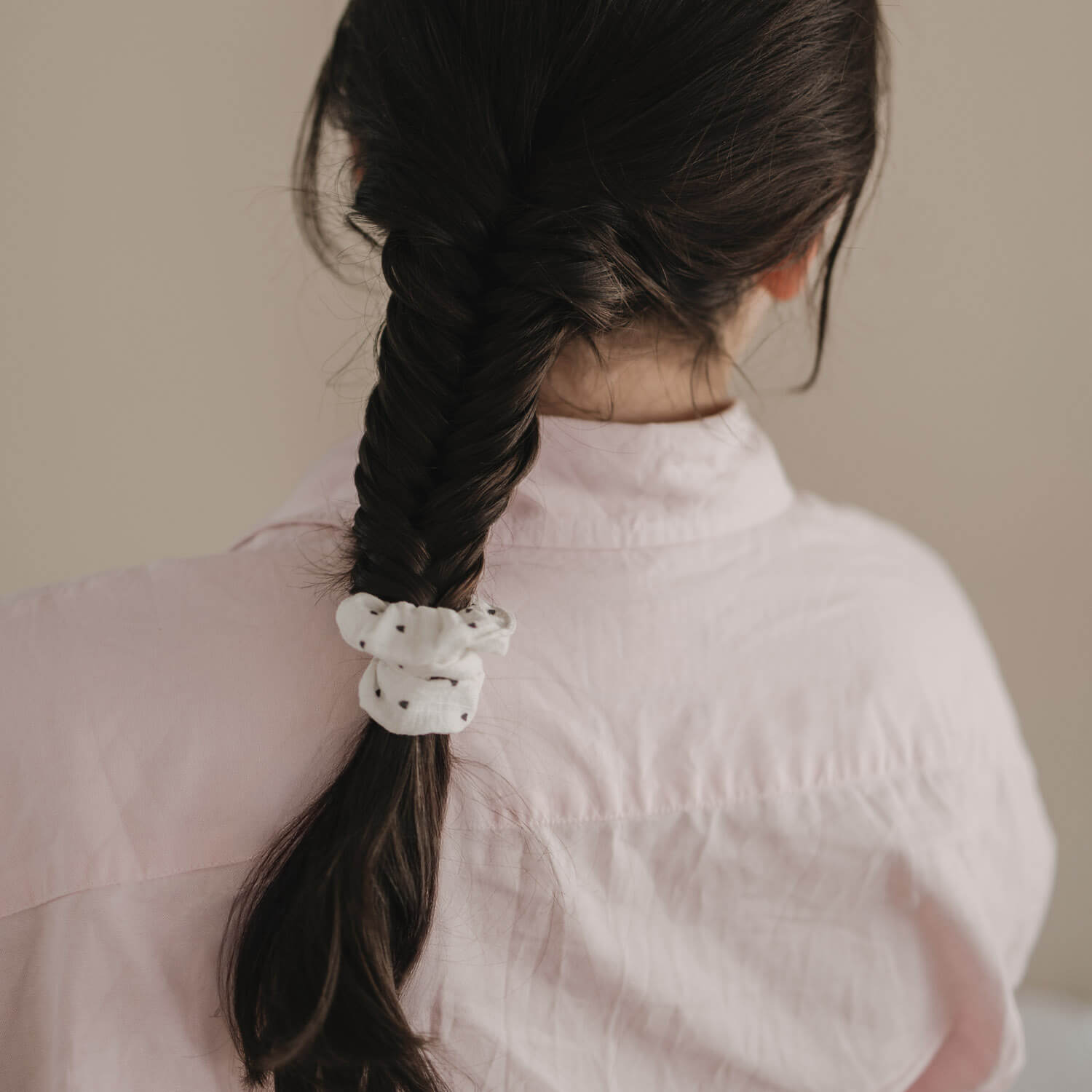 Scrunchies "Herzen" im 2er-Set