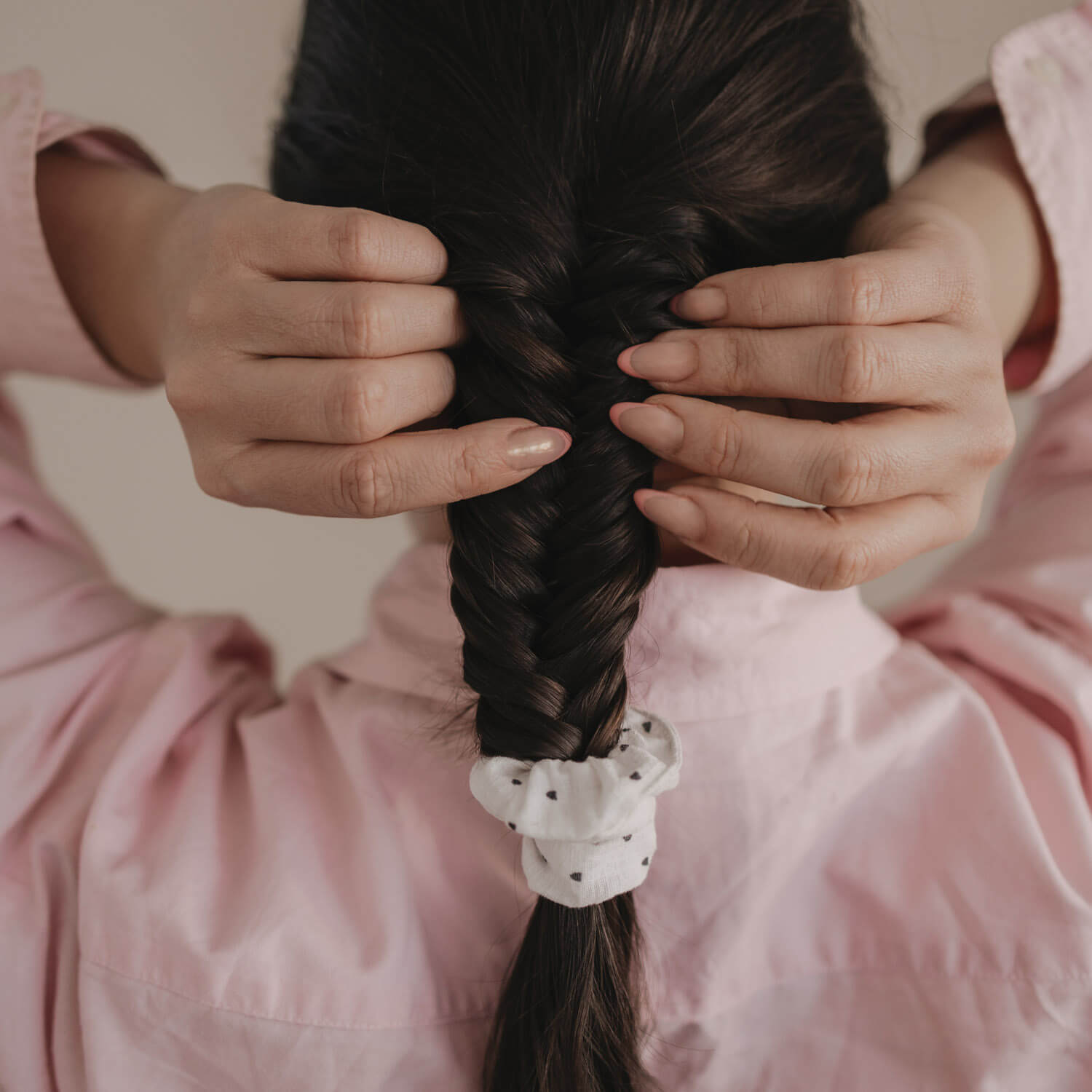 Scrunchies "Herzen" im 2er-Set