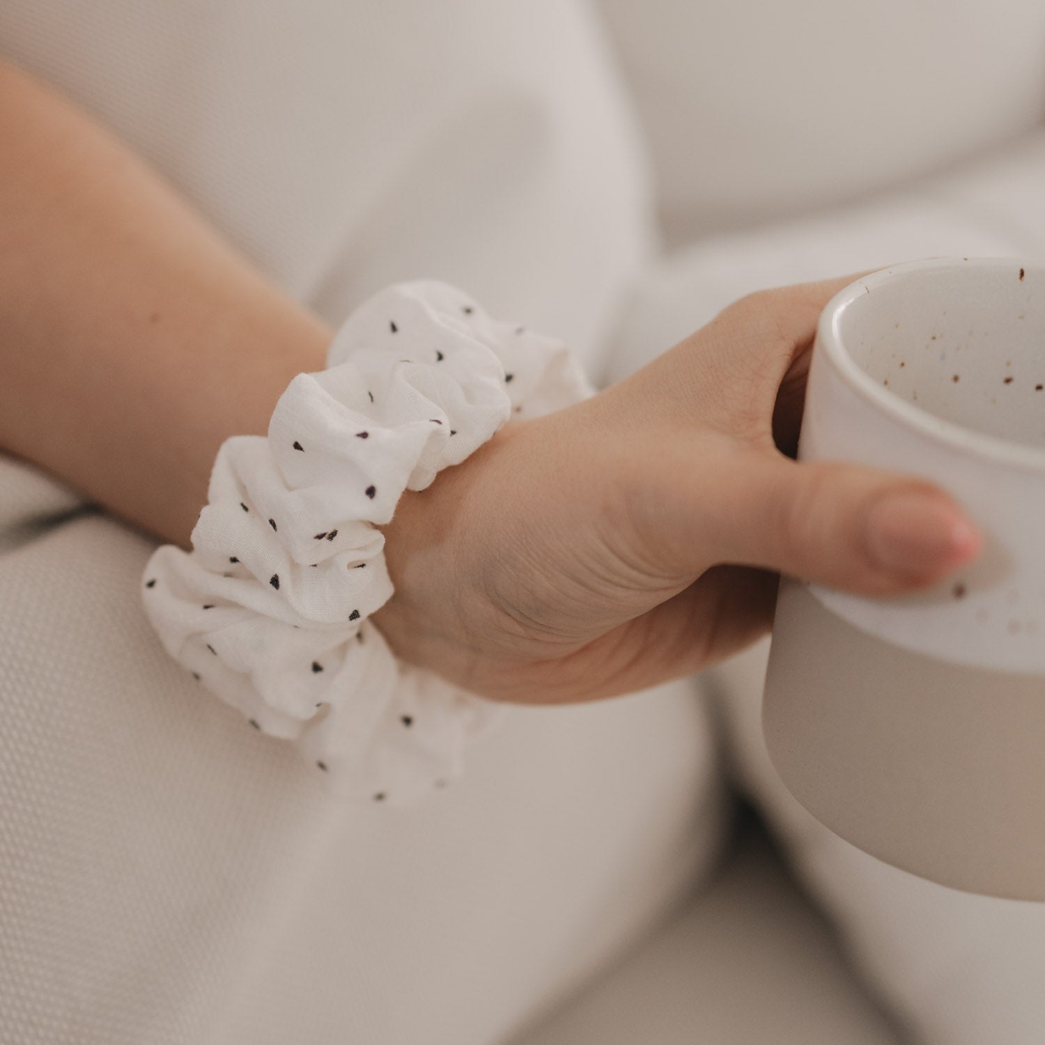 Scrunchies "Herzen" im 2er-Set
