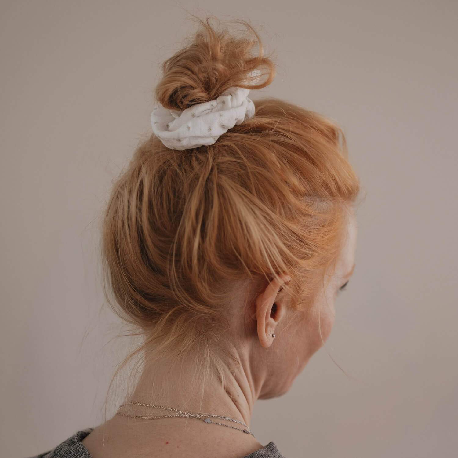 Scrunchies "Blumen" im 2er-Set