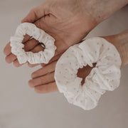 Scrunchies "Blumen" im 2er-Set