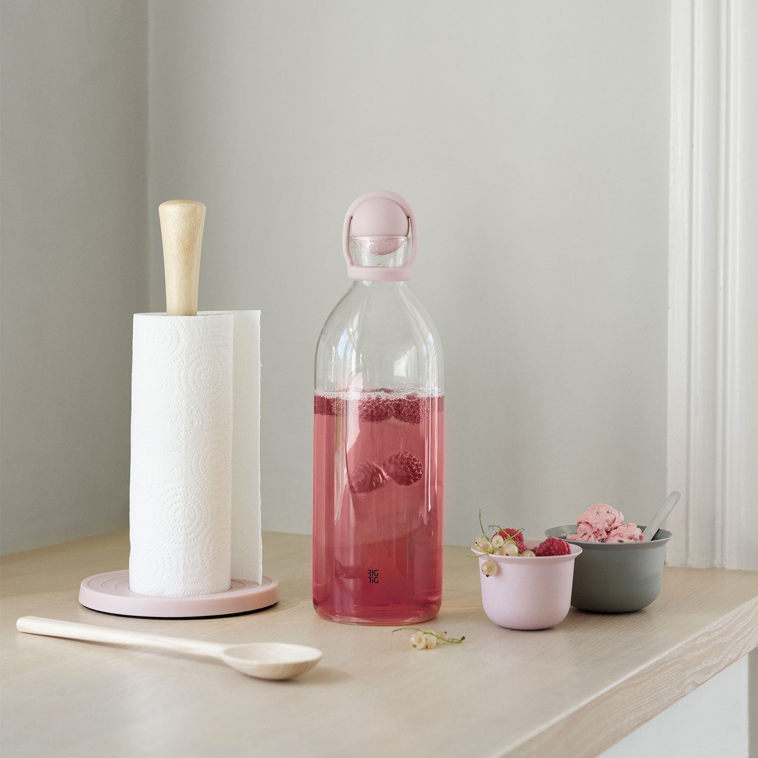 Küchenrollenhalter "Roll-it" - 15,5x30,5 cm (Rose)