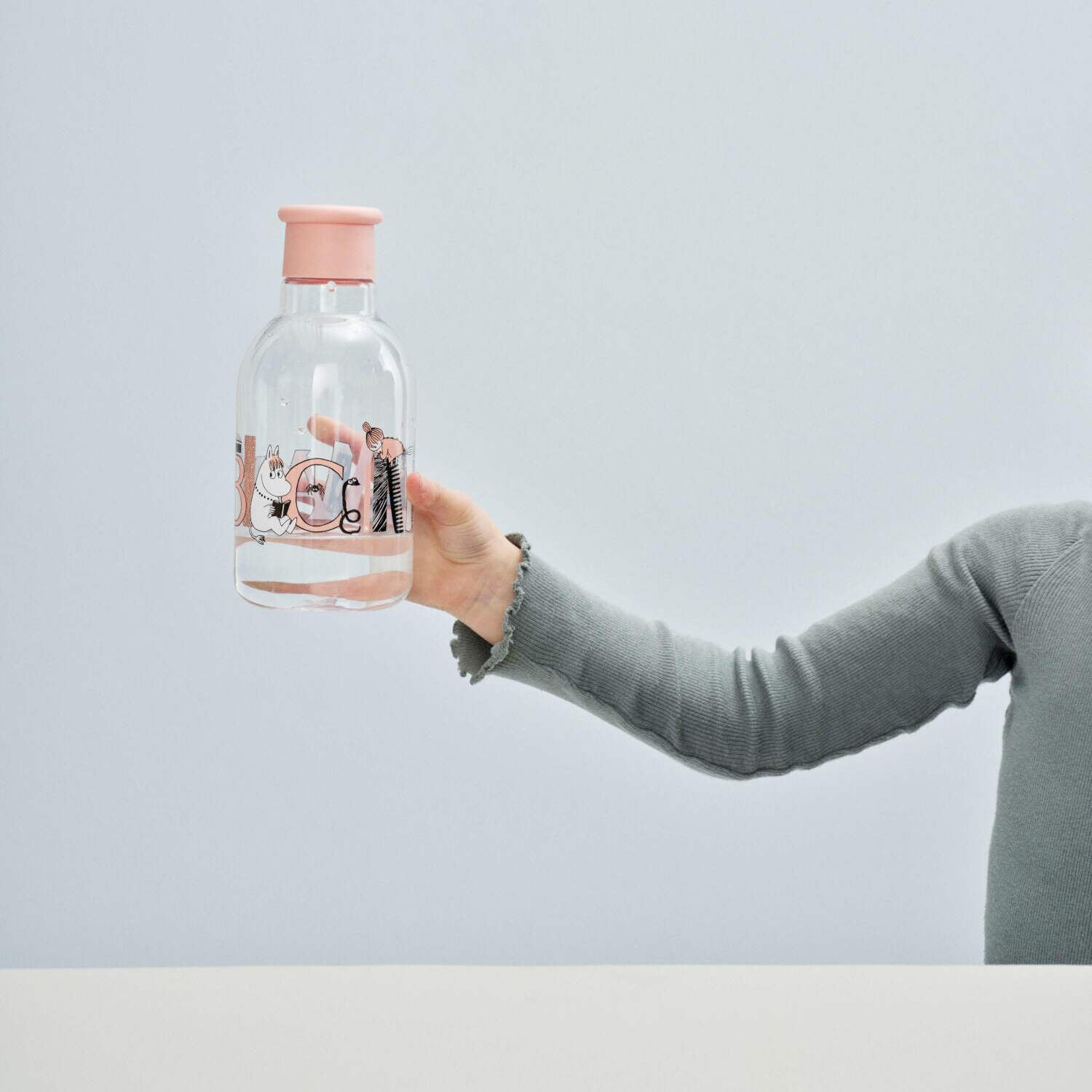 Trinkflasche "Moomin" - 500 ml (Rosa)