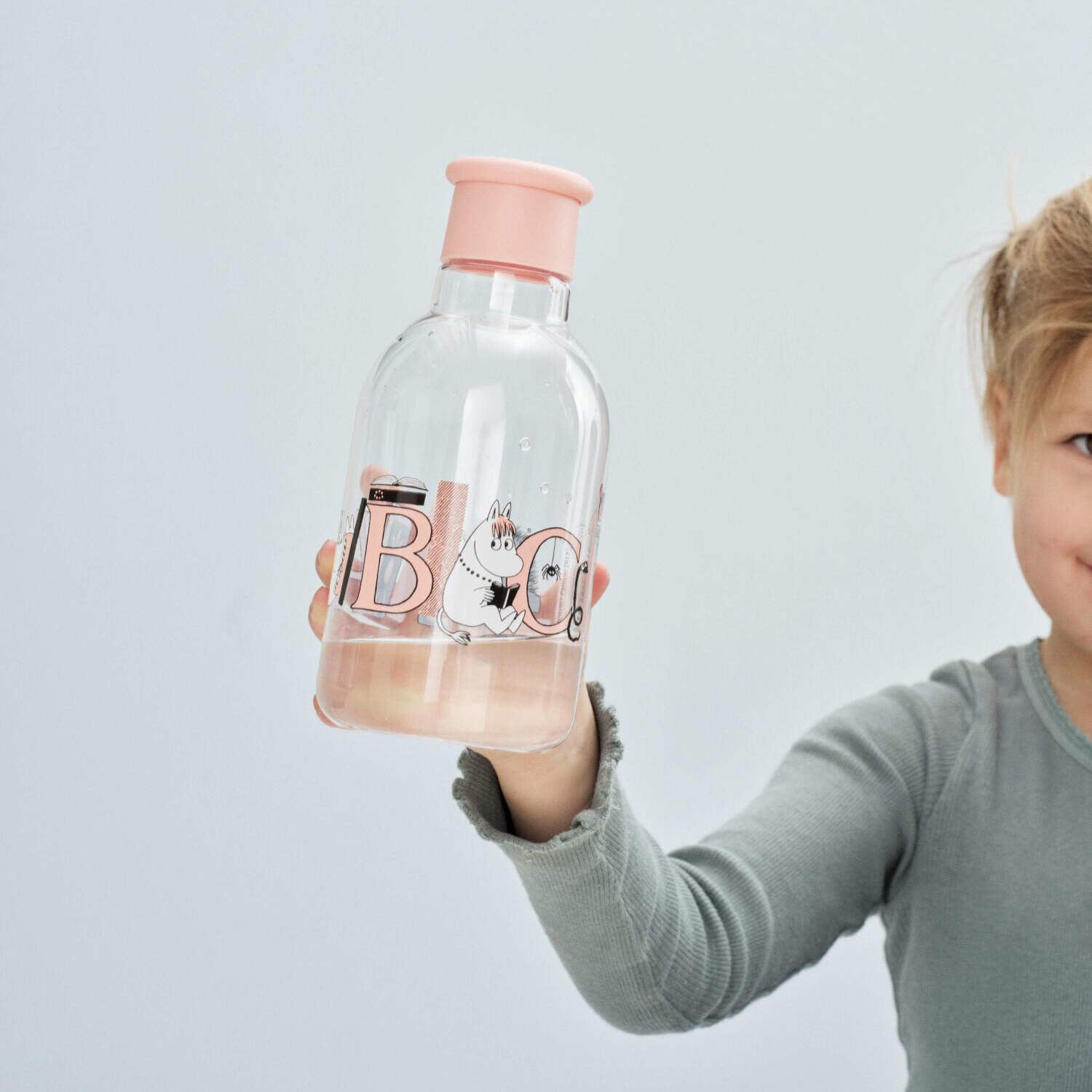 Trinkflasche "Moomin" - 500 ml (Rosa)