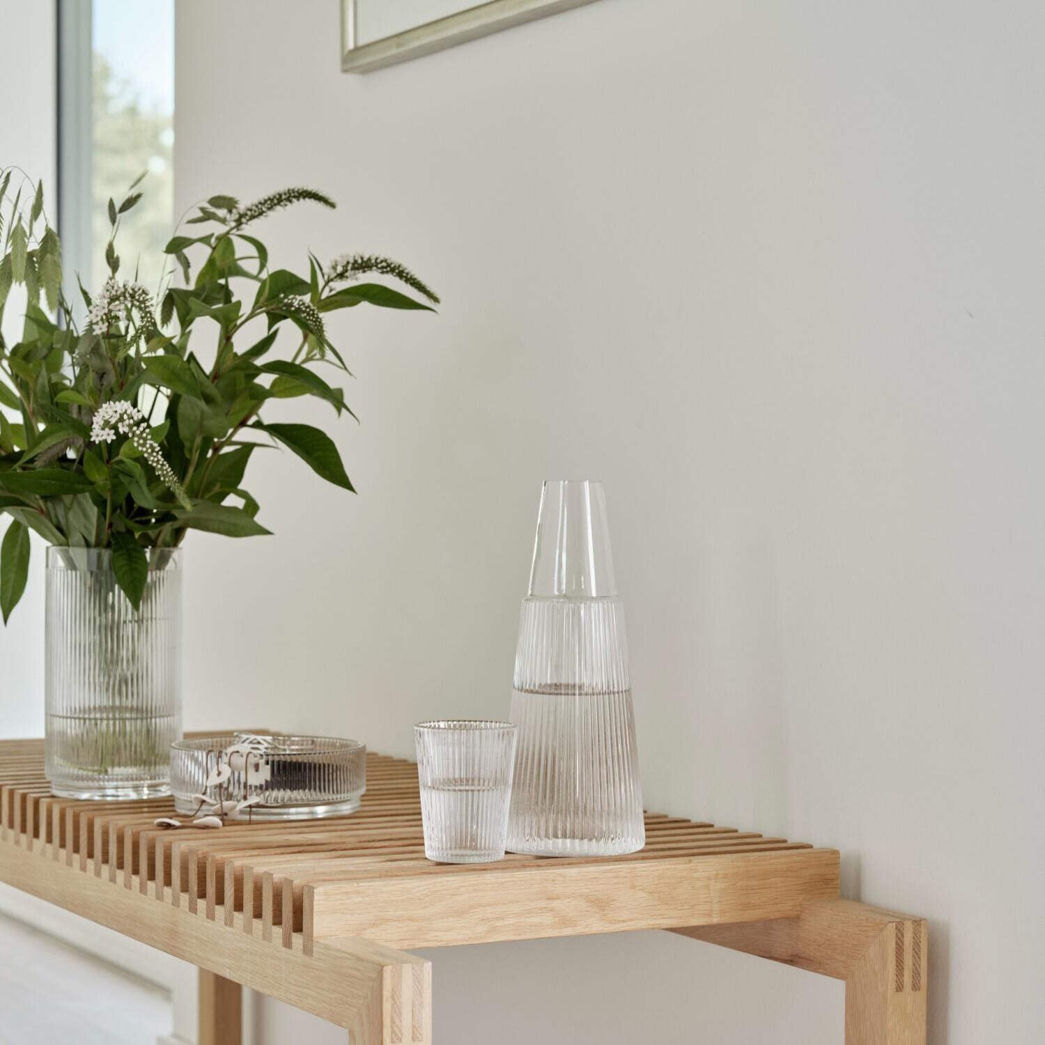 Servierschale "Pilastro" - Klein (Transparent)