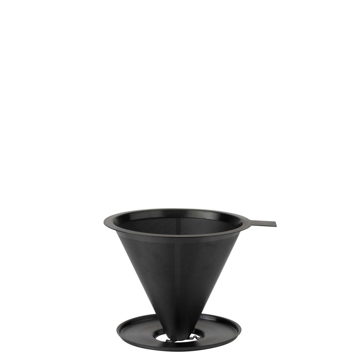 Kaffeefilter "Nohr - Slow Brew" - 9,8x11,7 cm (Black Metallic)