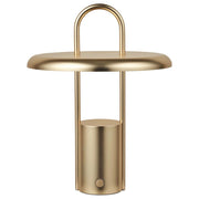 Tischleuchte "Pier Portable" - 20x20x25 cm (Messing) von Stelton
