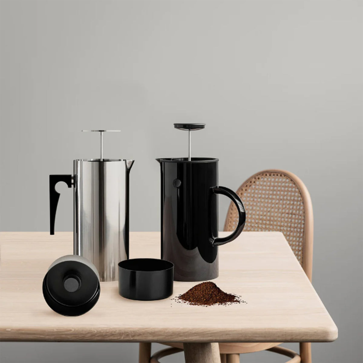 Kaffeesammler - 8,9x4,6 cm (Schwarz)