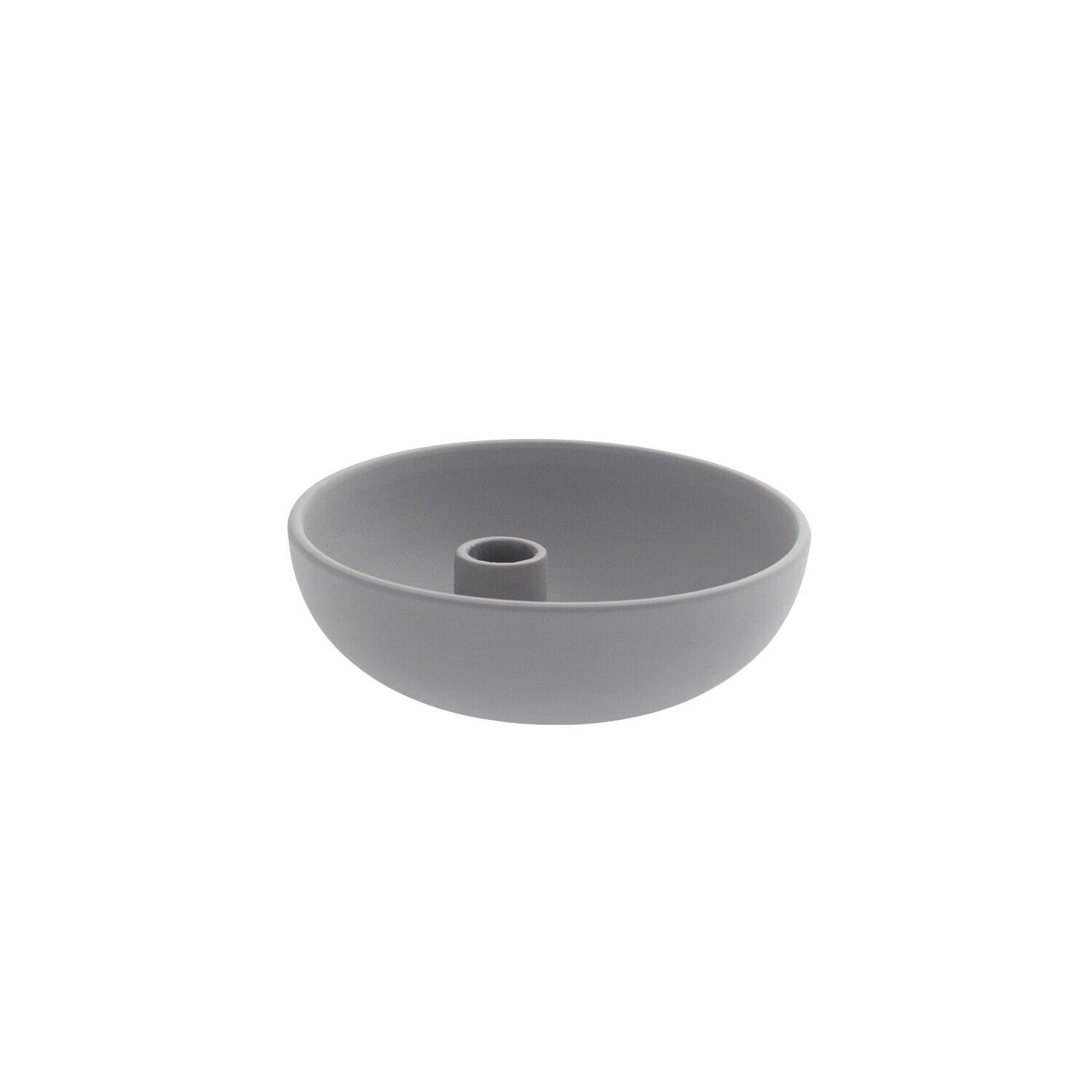 Kerzenhalter "Lidatorp" - 16x16x5 cm (Grau)