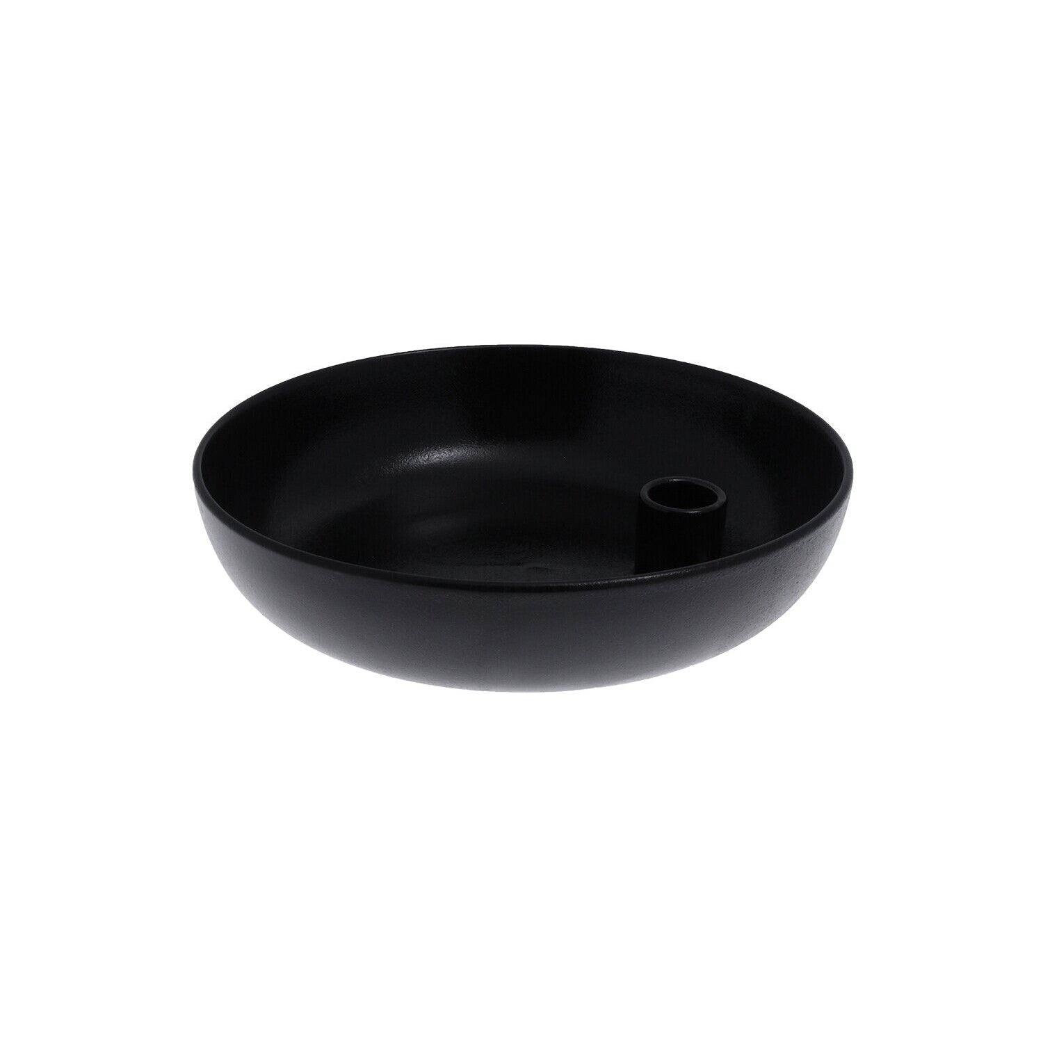 Kerzenhalter "Lidatorp" - 16x16x5 cm (Schwarz)