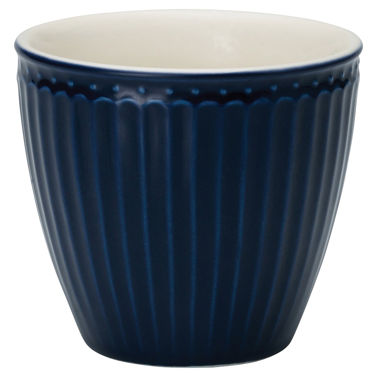 GreenGate Latte Cup "Alice" (Dark Blue)
