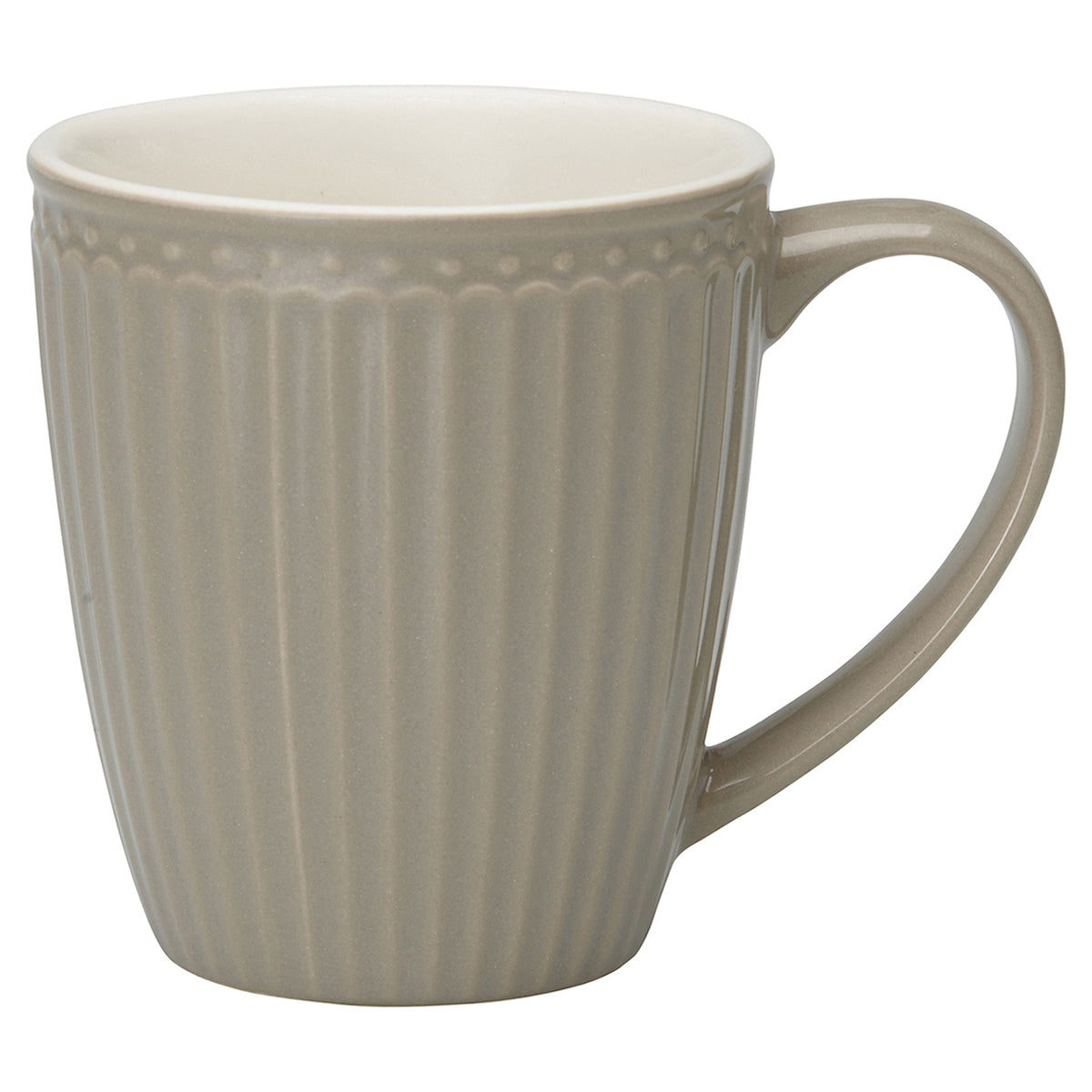 GreenGate Henkeltasse "Alice" (Warm Grey)