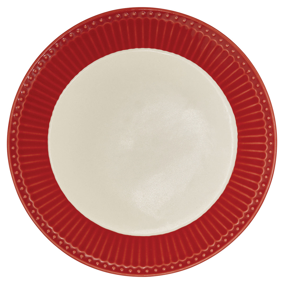 Frühstücksteller "Alice" (Red)  - 4er-Set