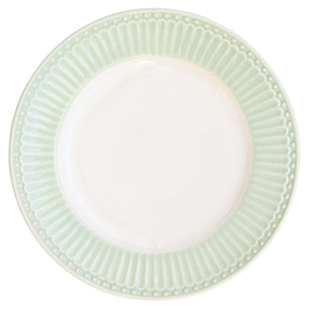 Dessertteller "Alice" (Pale Green)  - 4er-Set