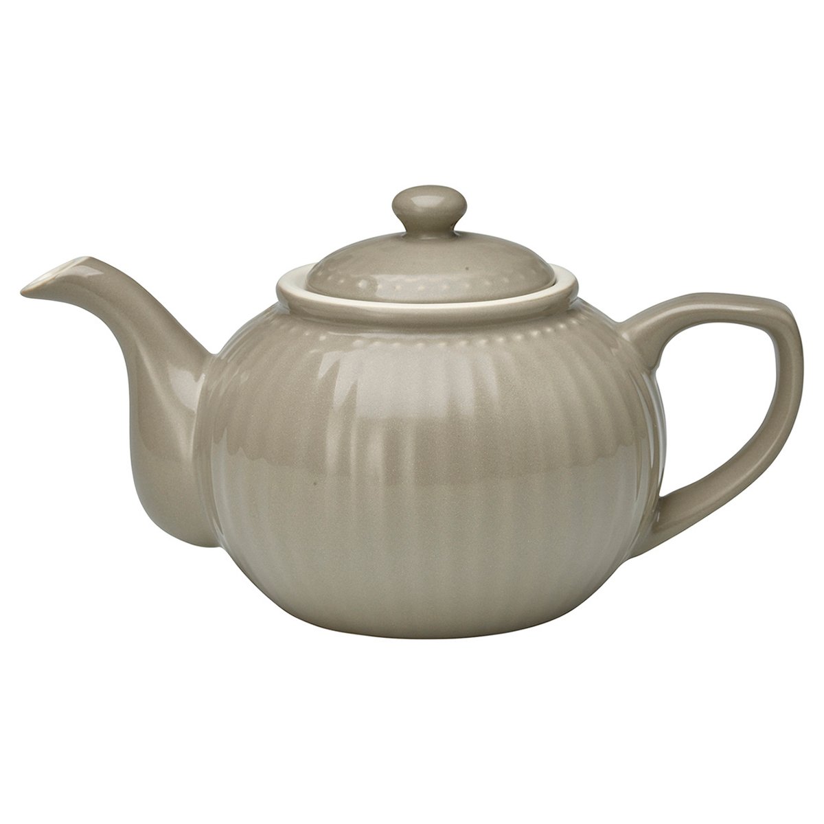 GreenGate Teekanne "Alice" (Warm Grey)