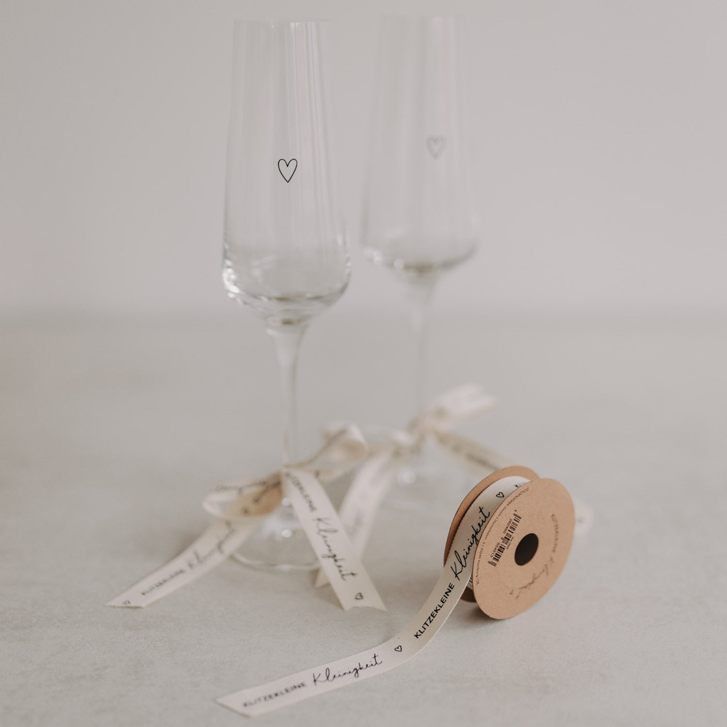 Geschenkband "Klitzekleine Kleinigkeit" - 5 m