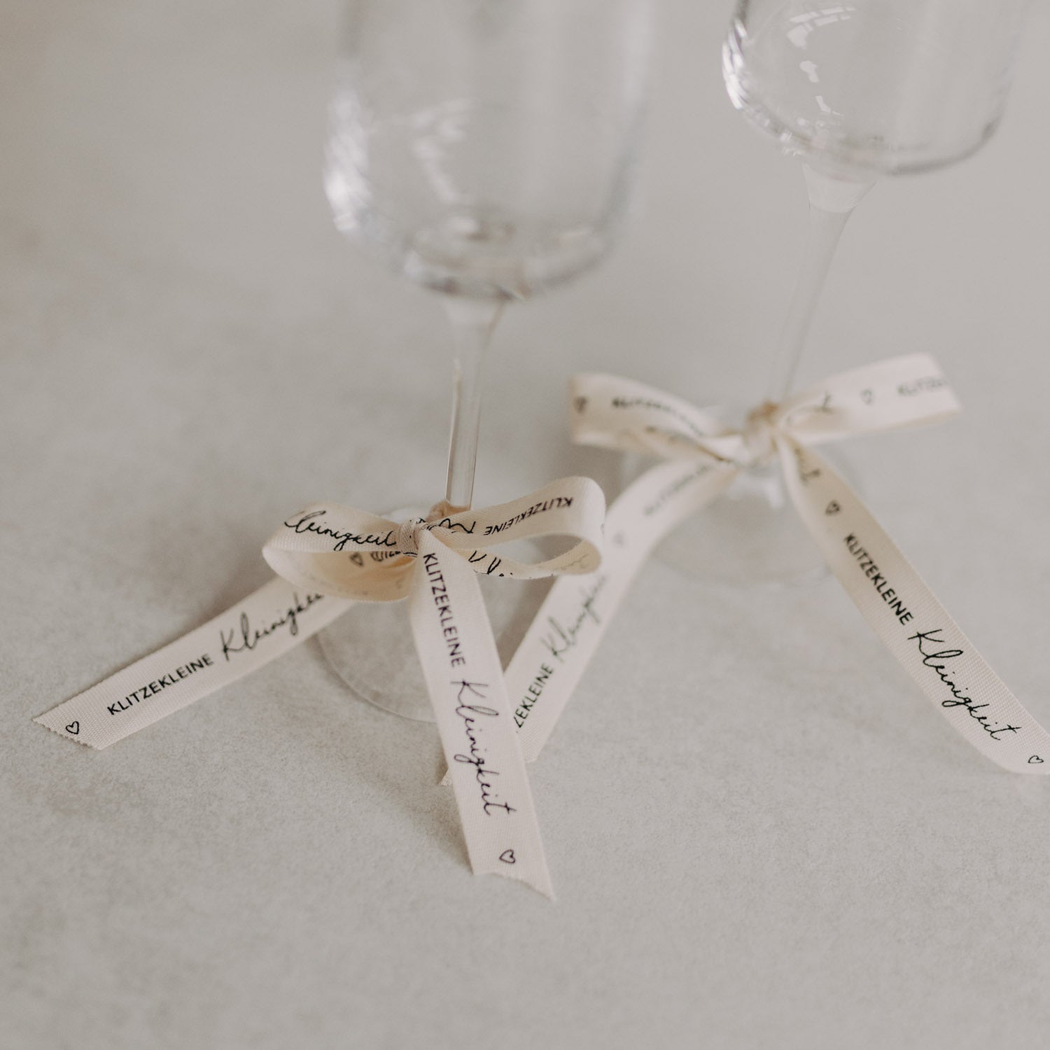 Geschenkband "Klitzekleine Kleinigkeit" - 5 m