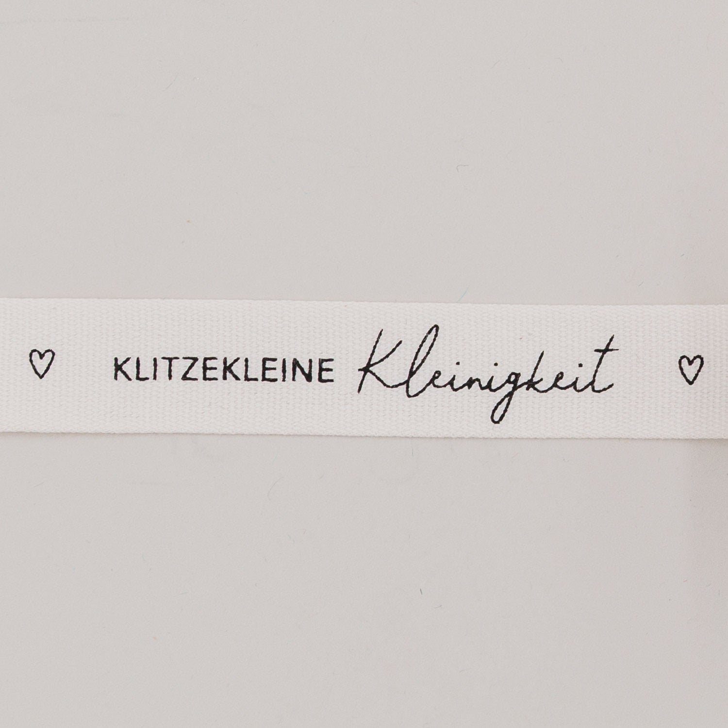 Geschenkband "Klitzekleine Kleinigkeit" - 5 m