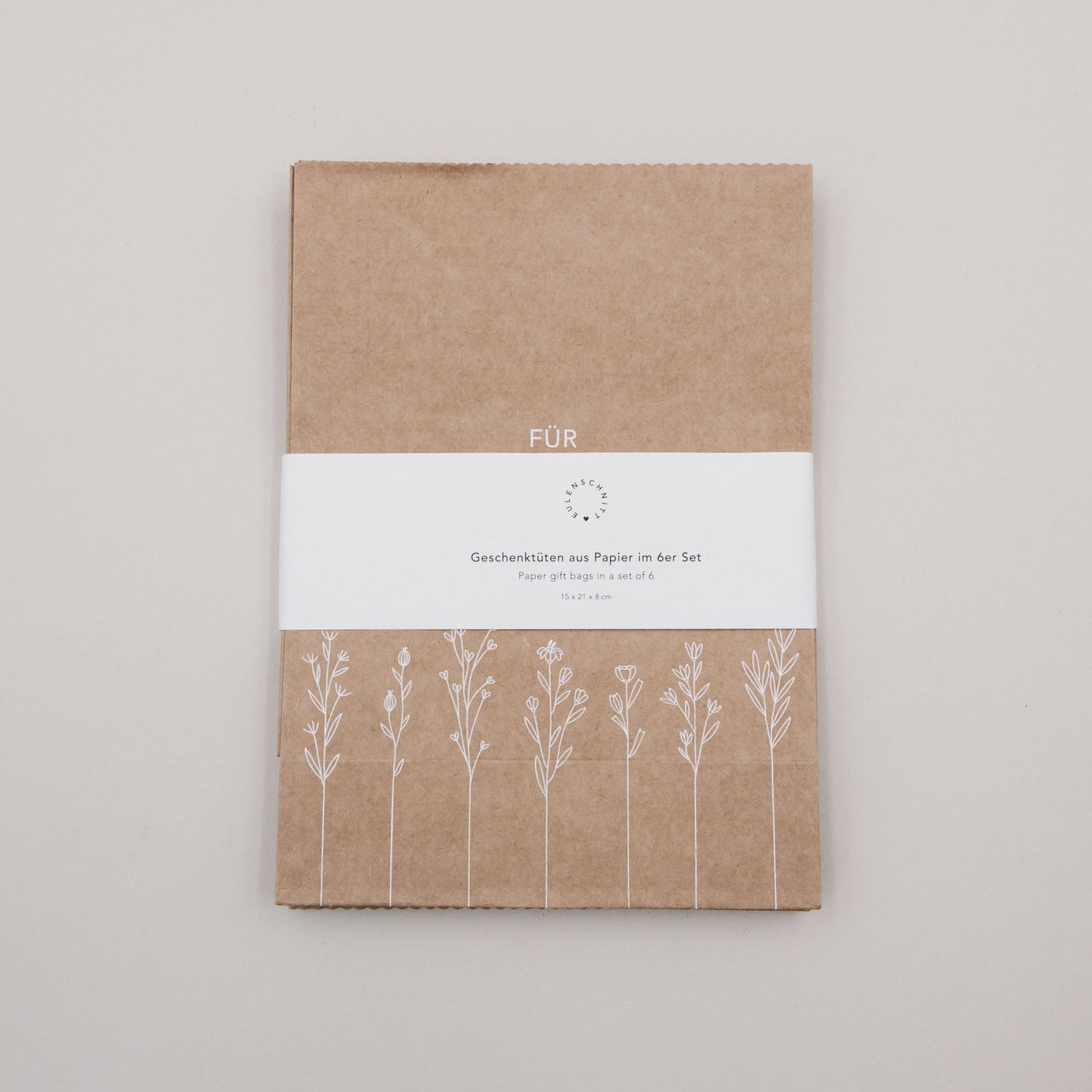 Papiertüten "Ostern" im 6er-Set - S