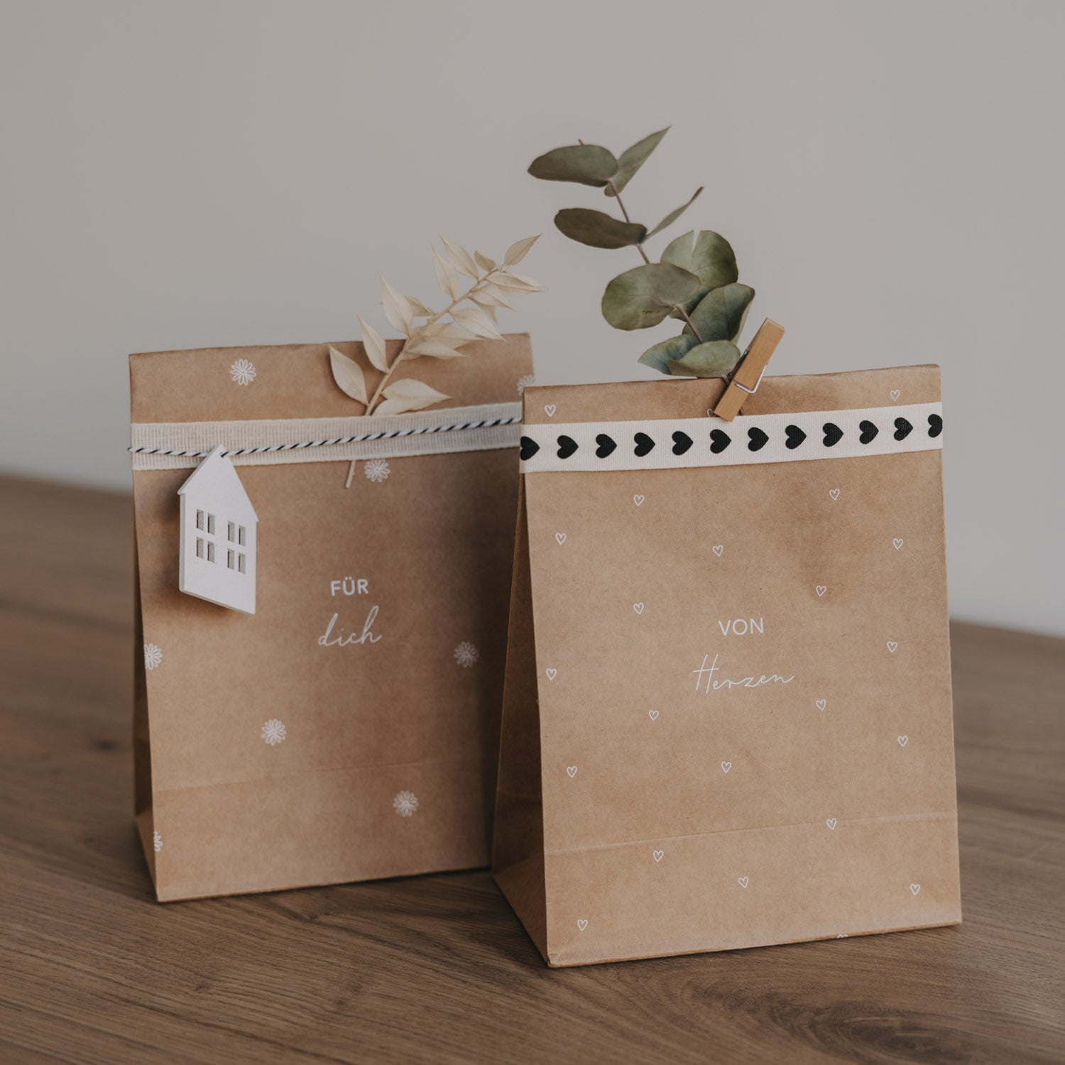 Papiertüten "Ostern" im 6er-Set - S