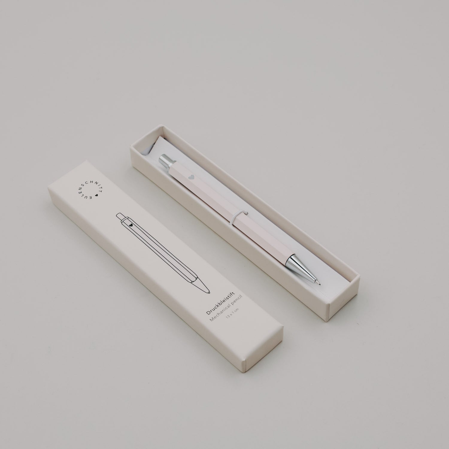Druckbleistift - 13 cm (Creme)
